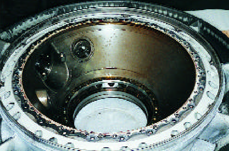 運行了18500小時之后的RB -211發(fā)動機